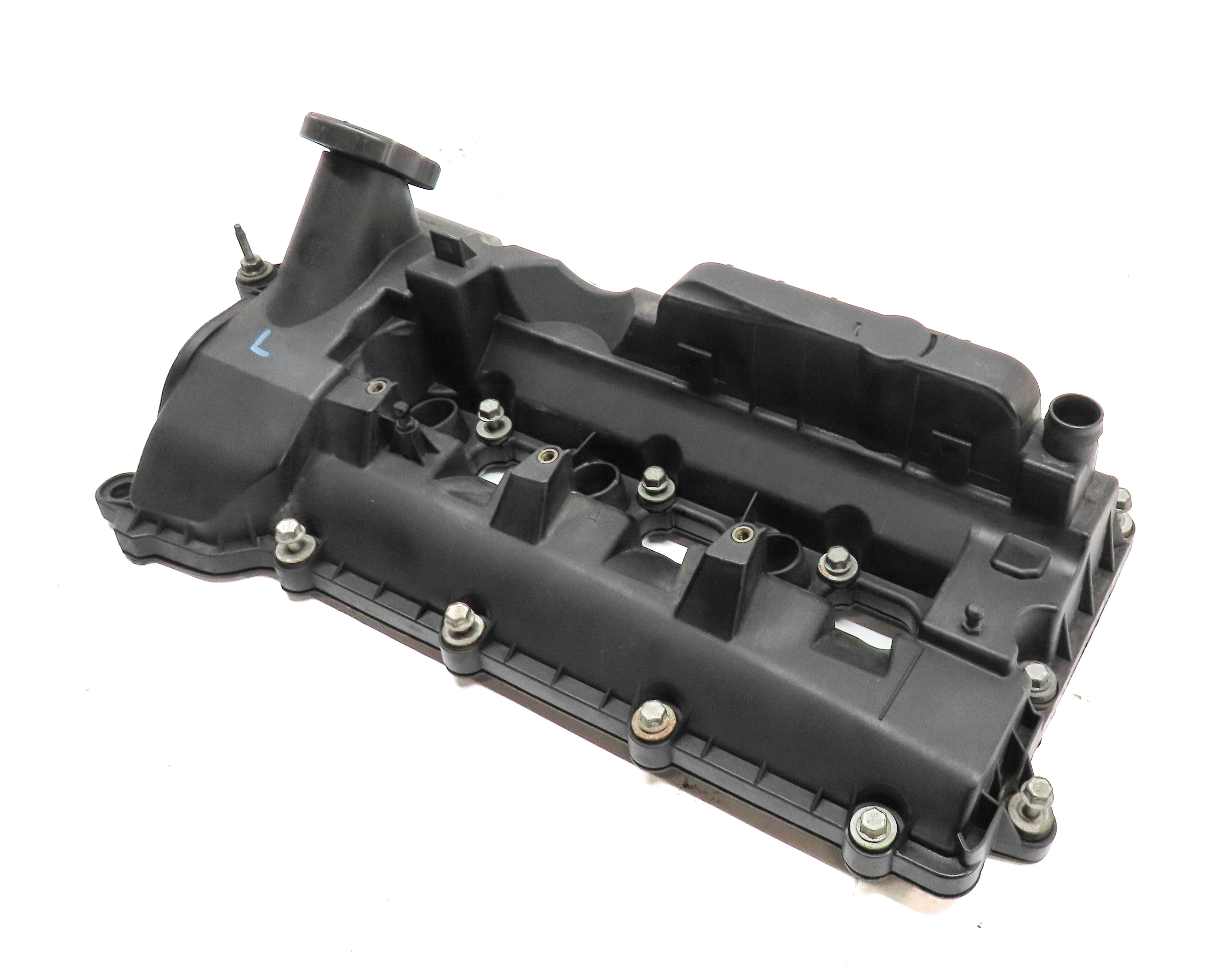 2014-2017 LR4 RANGE ROVER SPORT DISCOVERY (L405 L494 L462) 3.0L LEFT VALVE COVER — exact item pictured